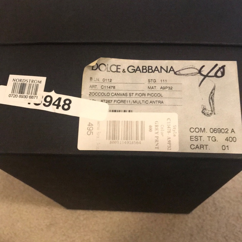 Dolce and Gabbana authentic wooden heels - Picture 7 of 8